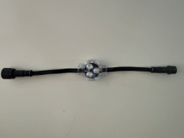 RGBW 3000K 12V LED (SINGLE LIGHT) BLACK