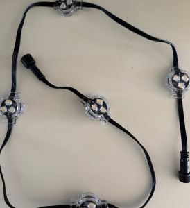 RGBW 3000K 12V LED (SET OF 5) BLACK