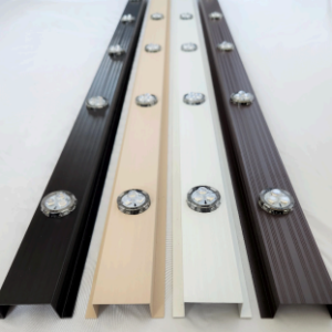 40" ALUMINUM SINGLE TRACK (CREAM)